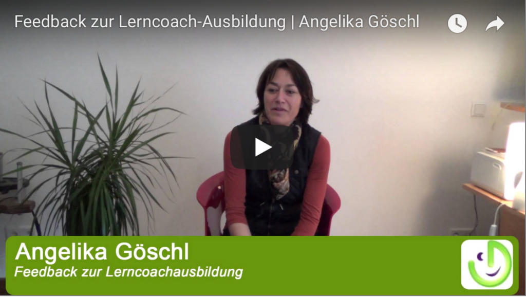 Feedback Lerncoach Ausbildung Angelika Göschl
