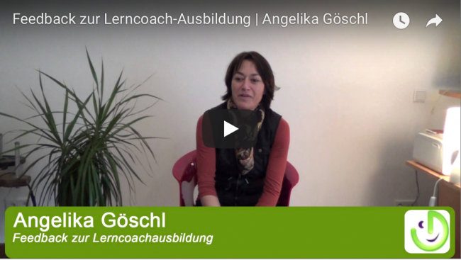 Feedback Lerncoach Ausbildung Angelika Göschl