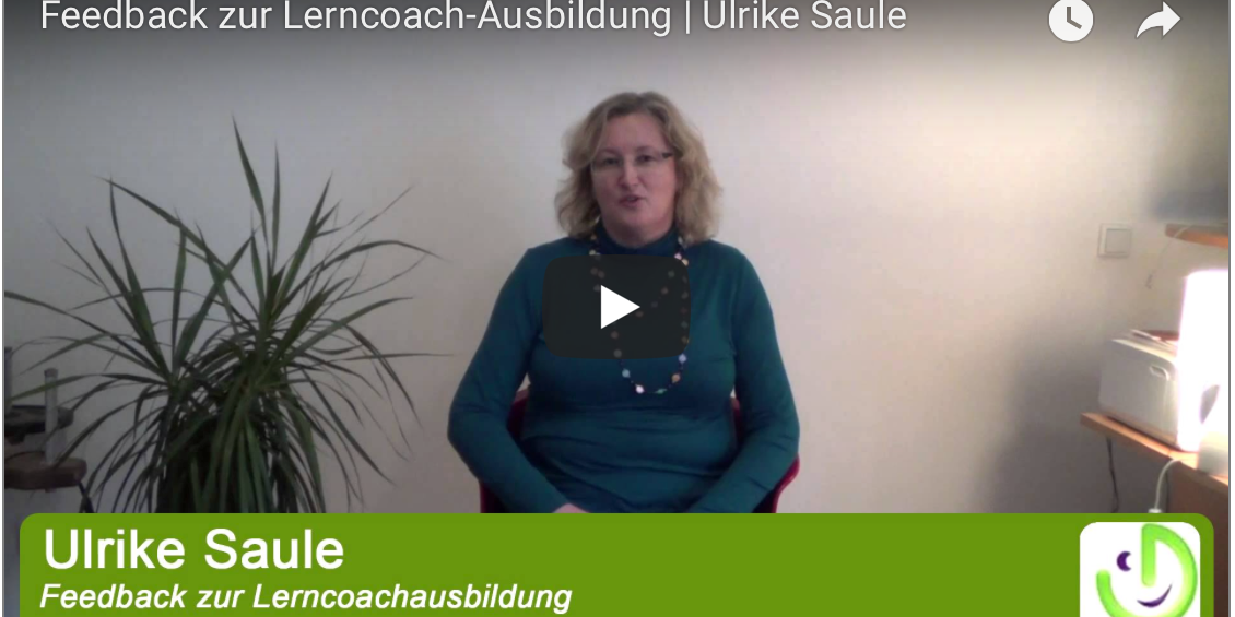 Lerncoach Ausbildung, Feedback, Ulrike Saule