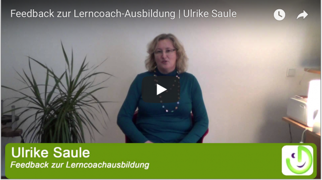 Lerncoach Ausbildung, Feedback, Ulrike Saule