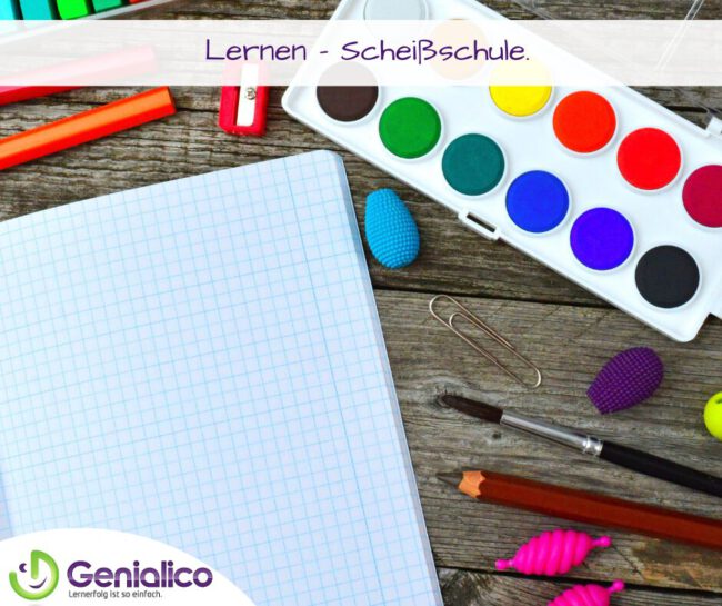 Lernen - Scheißschule.