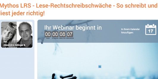 LRS, Lese-Rechtschreib-Schwäche