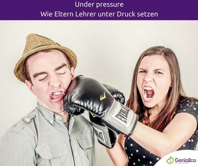 Lehrer, under pessure