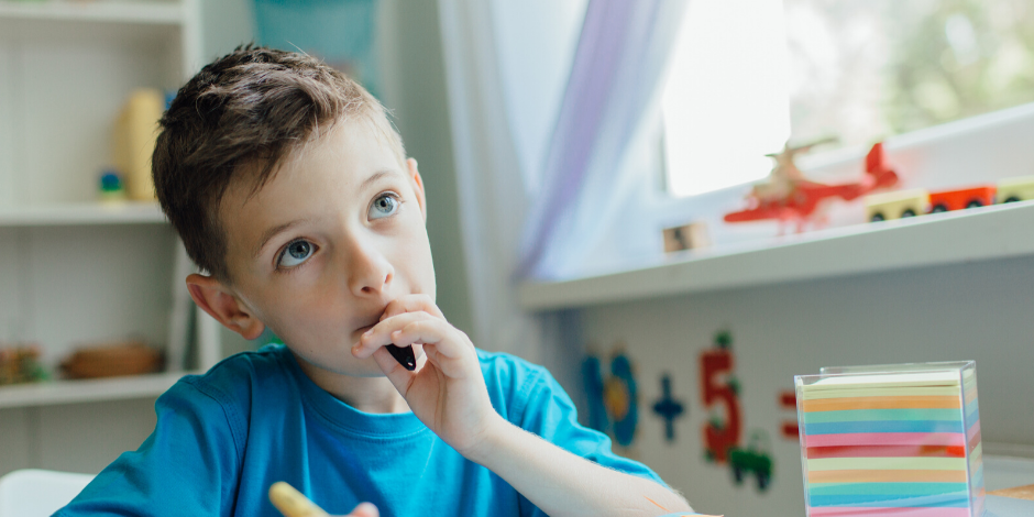 Corona, Kinder lernen zuhause