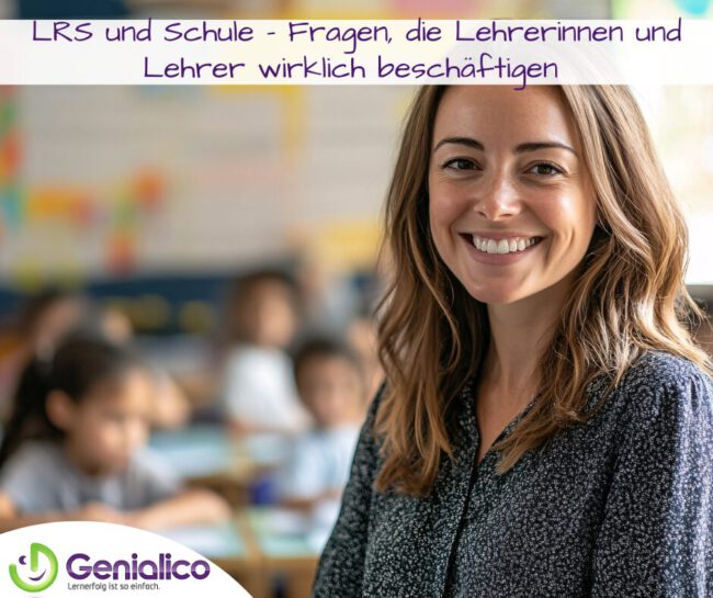LRS und Schule – Fragen, die Lehrerinnen und Lehrer wirklich beschäftigen